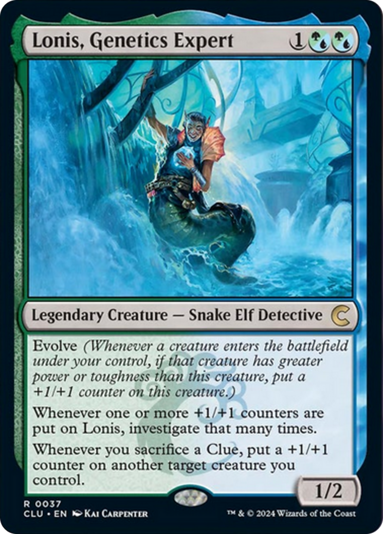 Lonis, Genetics Expert [Ravnica: Clue Edition] | Dumpster Cat Games