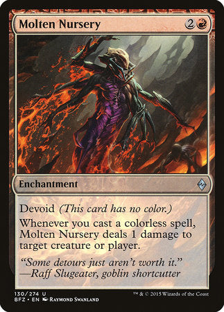 Molten Nursery [Battle for Zendikar] | Dumpster Cat Games