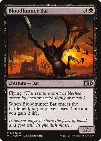 Bloodhunter Bat [Welcome Deck 2017] | Dumpster Cat Games