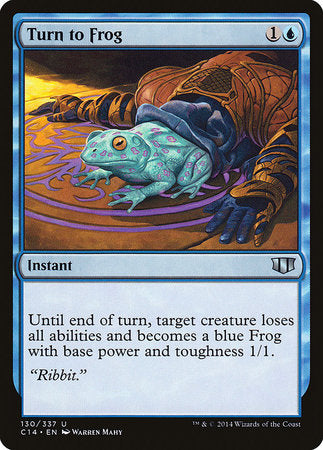 Turn to Frog [Commander 2014] | Dumpster Cat Games