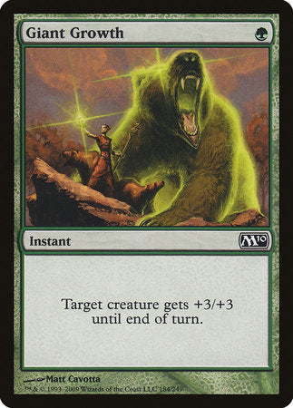 Giant Growth [Magic 2010] | Dumpster Cat Games