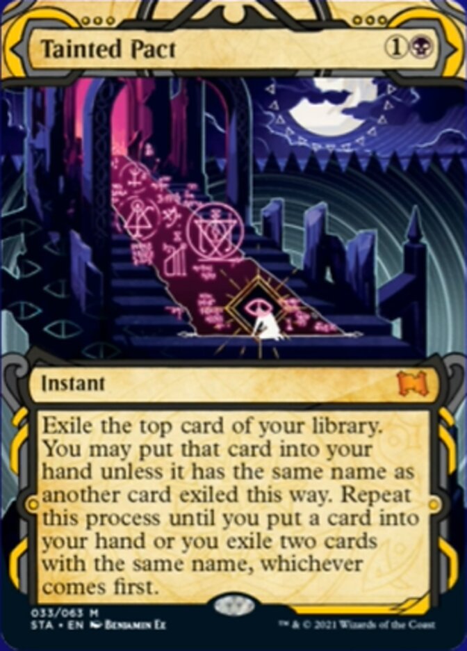 Tainted Pact (Etched Foil) [Strixhaven Mystical Archive] | Dumpster Cat Games