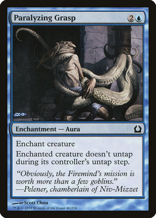 Paralyzing Grasp [Return to Ravnica] | Dumpster Cat Games