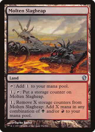 Molten Slagheap [Commander 2013] | Dumpster Cat Games