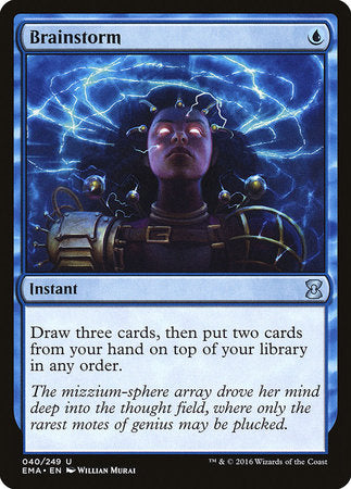 Brainstorm [Eternal Masters] | Dumpster Cat Games