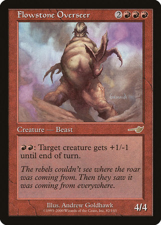 Flowstone Overseer [Nemesis] | Dumpster Cat Games