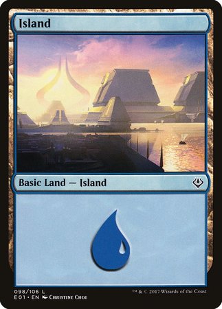 Island (98) [Archenemy: Nicol Bolas] | Dumpster Cat Games