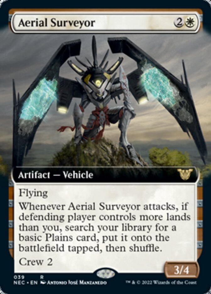 Aerial Surveyor (Extended) [Kamigawa: Neon Dynasty Commander] | Dumpster Cat Games