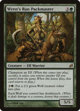 Wren's Run Packmaster [Lorwyn] | Dumpster Cat Games