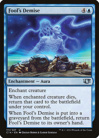 Fool's Demise [Commander 2014] | Dumpster Cat Games