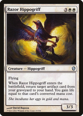 Razor Hippogriff [Commander 2013] | Dumpster Cat Games