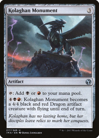 Kolaghan Monument [Iconic Masters] | Dumpster Cat Games
