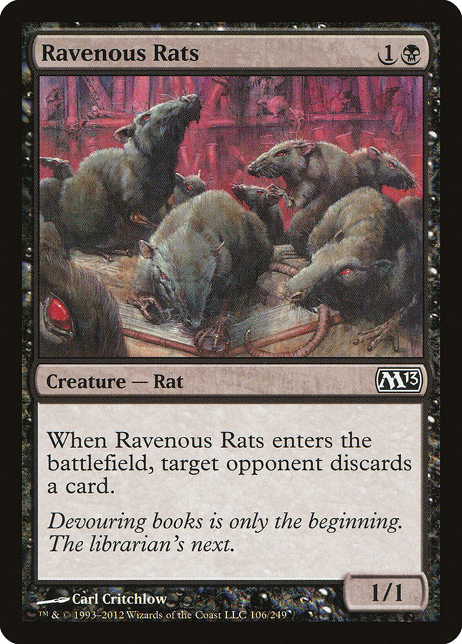 Ravenous Rats [Magic 2013] | Dumpster Cat Games