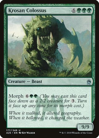 Krosan Colossus [Masters 25] | Dumpster Cat Games