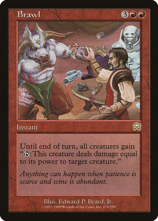 Brawl [Mercadian Masques] | Dumpster Cat Games