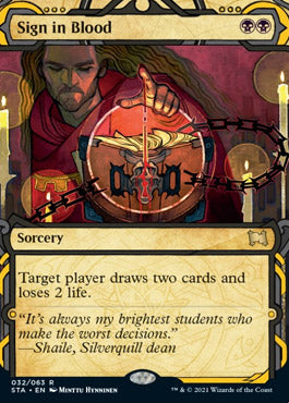 Sign in Blood [Strixhaven Mystical Archive] | Dumpster Cat Games