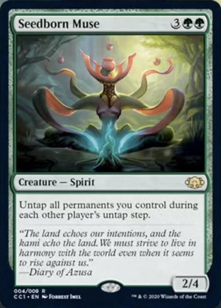 Seedborn Muse [Commander Collection: Green] | Dumpster Cat Games