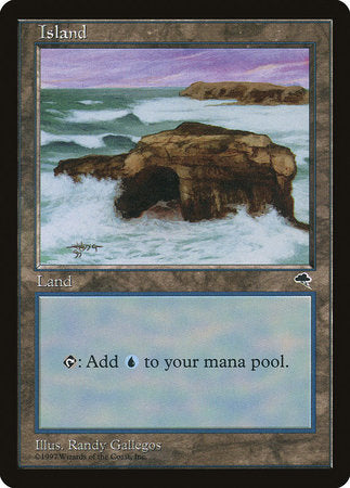 Island (Crashing Waves) [Tempest] | Dumpster Cat Games