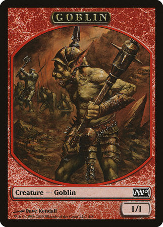 Goblin Token [Magic 2010 Tokens] | Dumpster Cat Games