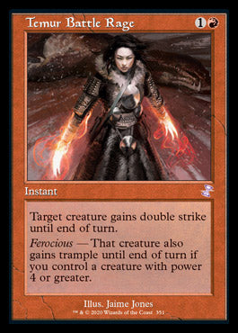 Temur Battle Rage (Timeshifted) [Time Spiral Remastered] | Dumpster Cat Games