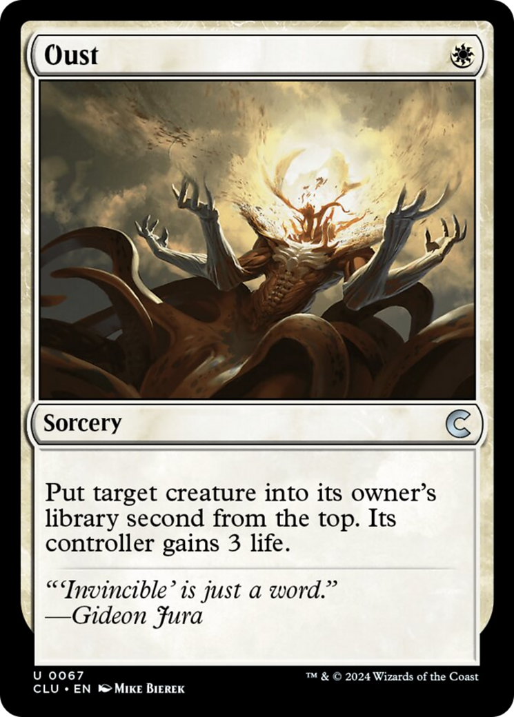 Oust [Ravnica: Clue Edition] | Dumpster Cat Games
