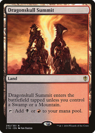 Dragonskull Summit [Commander 2016] | Dumpster Cat Games