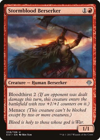 Stormblood Berserker [Archenemy: Nicol Bolas] | Dumpster Cat Games