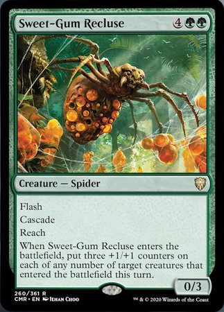 Sweet-Gum Recluse [Commander Legends] | Dumpster Cat Games