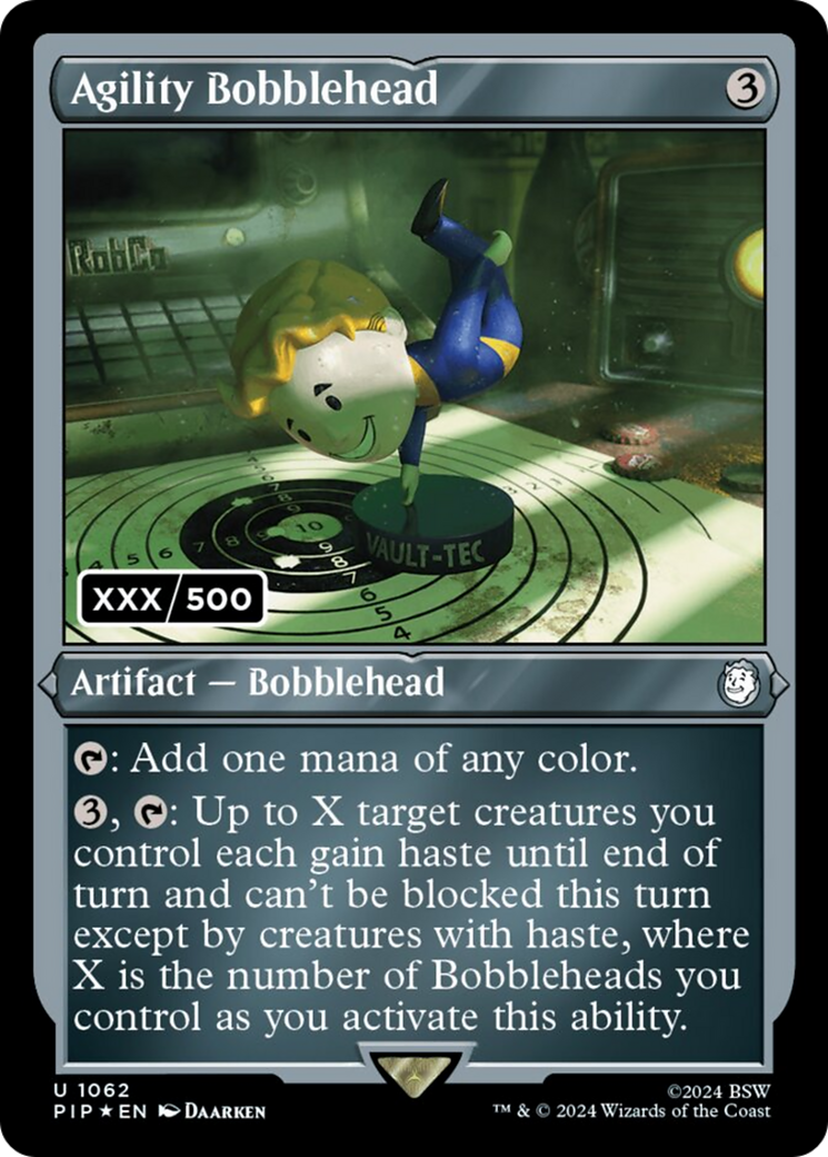 Agility Bobblehead (Serial Numbered) [Fallout] | Dumpster Cat Games