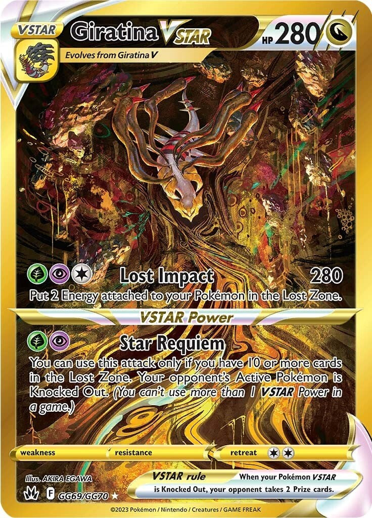 Giratina VSTAR (GG69/GG70) (Secret) [Sword & Shield: Crown Zenith] | Dumpster Cat Games