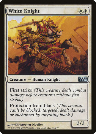 White Knight [Magic 2010] | Dumpster Cat Games