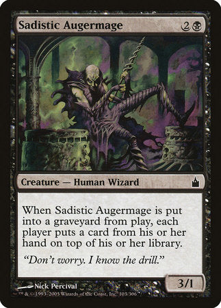 Sadistic Augermage [Ravnica: City of Guilds] | Dumpster Cat Games