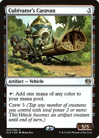 Cultivator's Caravan [Kaladesh Promos] | Dumpster Cat Games