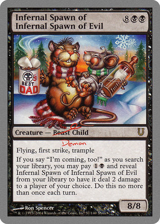 Infernal Spawn of Infernal Spawn of Evil [Unhinged] | Dumpster Cat Games