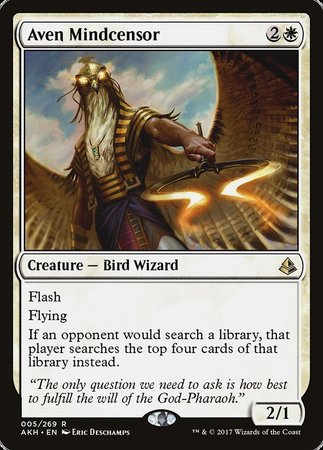 Aven Mindcensor [Amonkhet] | Dumpster Cat Games