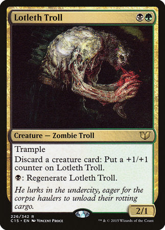 Lotleth Troll [Commander 2015] | Dumpster Cat Games