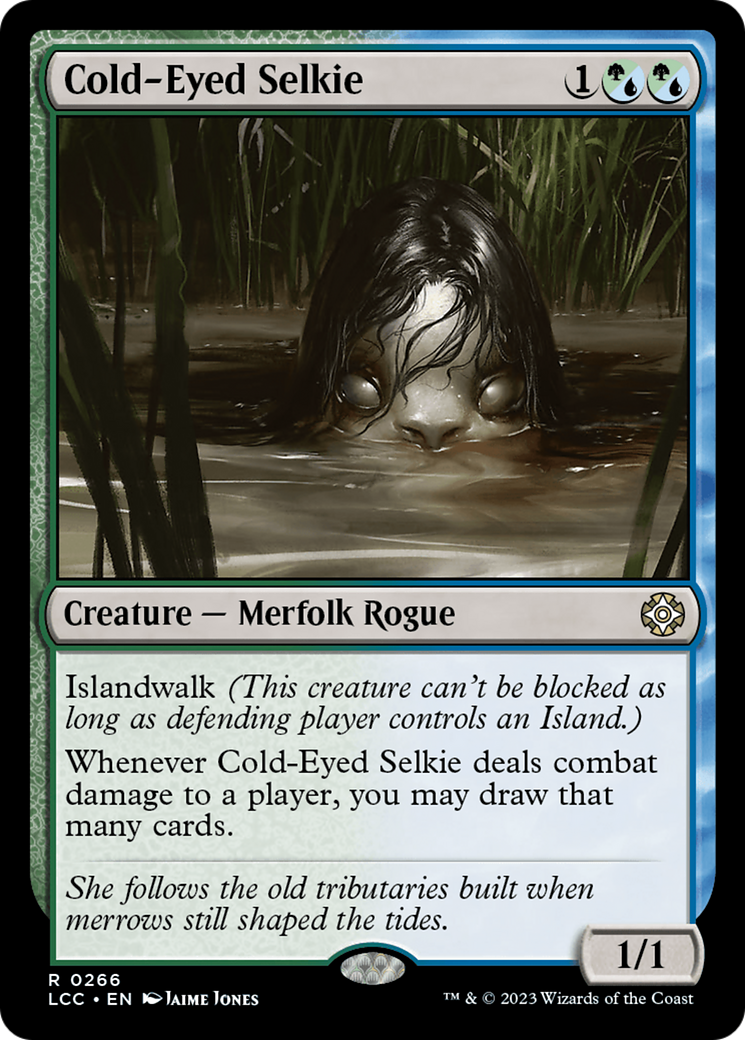 Cold-Eyed Selkie [The Lost Caverns of Ixalan Commander] | Dumpster Cat Games