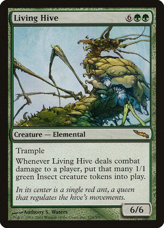 Living Hive [Mirrodin] | Dumpster Cat Games