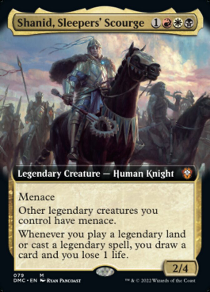 Shanid, Sleepers' Scourge (Extended Art) [Dominaria United Commander] | Dumpster Cat Games