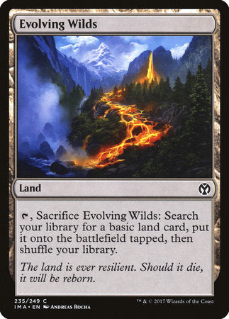 Evolving Wilds [Iconic Masters] | Dumpster Cat Games