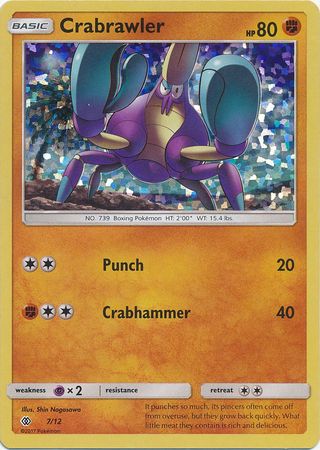 Crabrawler (7/12) [McDonald's Promos: 2017 Collection] | Dumpster Cat Games