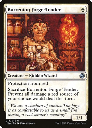 Burrenton Forge-Tender [Iconic Masters] | Dumpster Cat Games