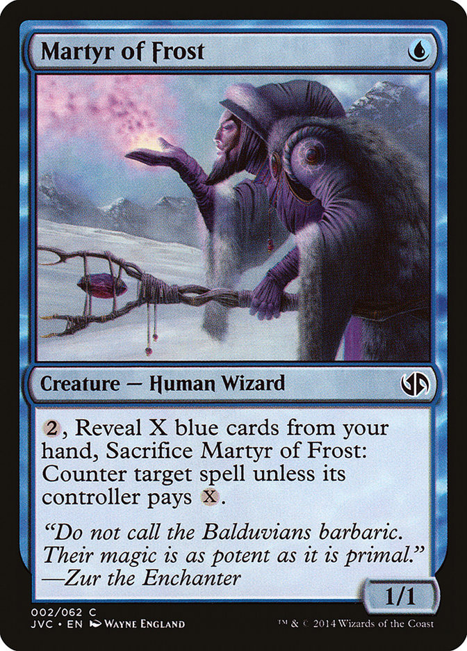 Martyr of Frost [Duel Decks Anthology] | Dumpster Cat Games
