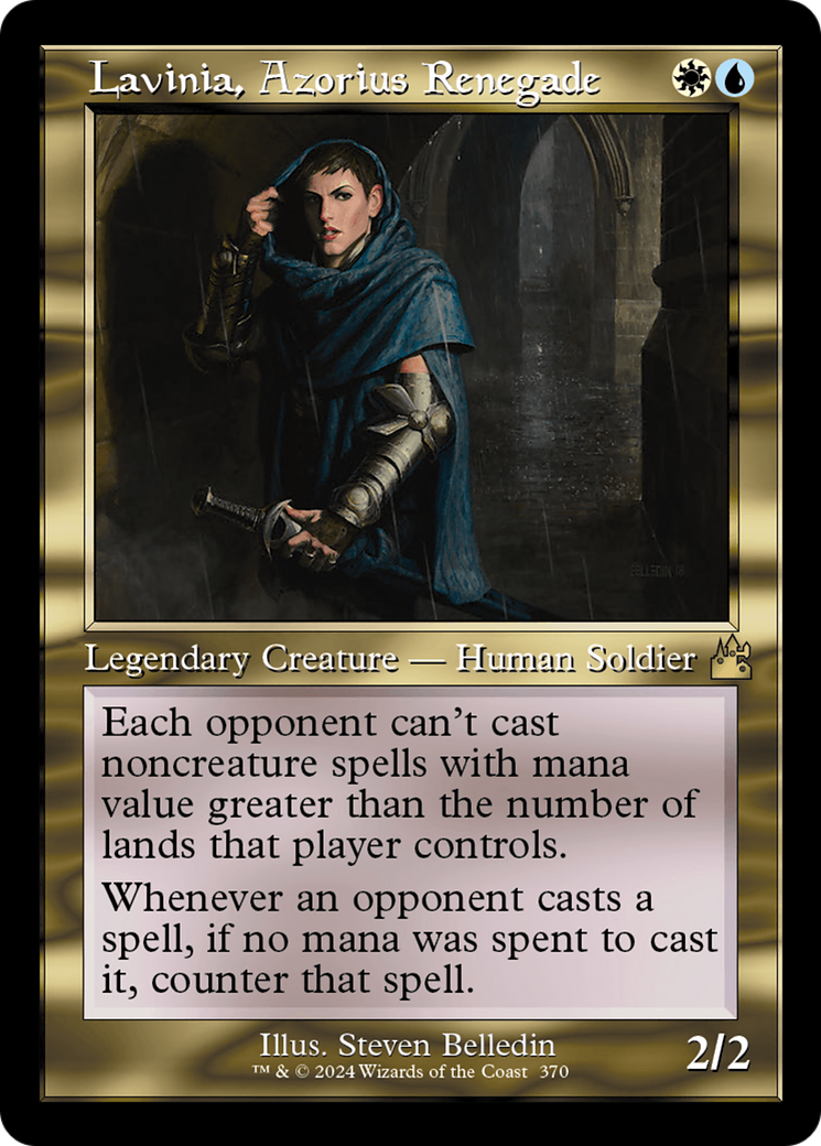 Lavinia, Azorius Renegade (Retro Frame) [Ravnica Remastered] | Dumpster Cat Games