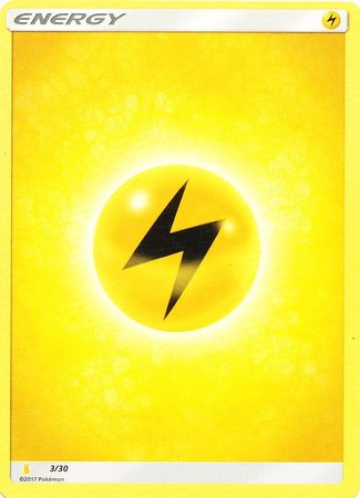 Lightning Energy (3/30) [Sun & Moon: Trainer Kit - Alolan Raichu] | Dumpster Cat Games