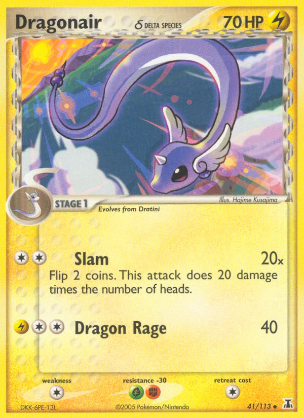 Dragonair (41/113) (Delta Species) [EX: Delta Species] | Dumpster Cat Games