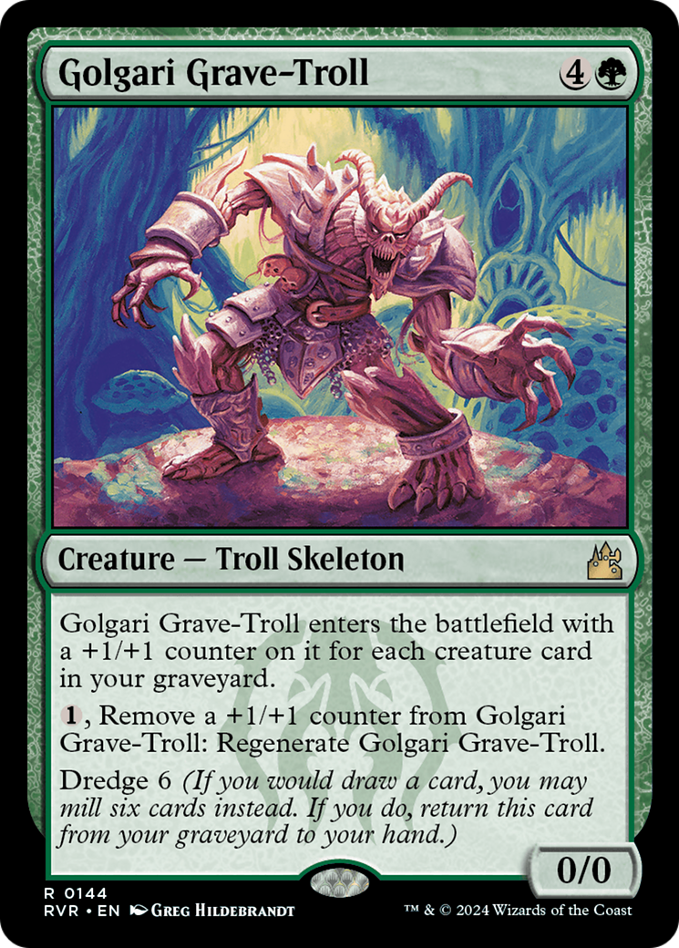 Golgari Grave-Troll [Ravnica Remastered] | Dumpster Cat Games