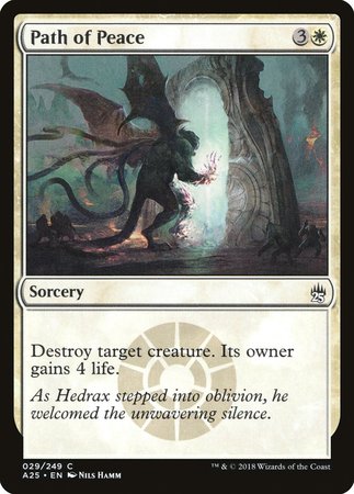 Path of Peace [Masters 25] | Dumpster Cat Games