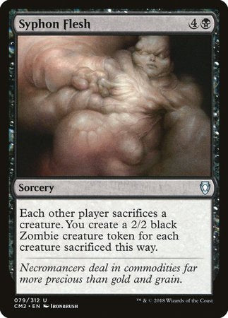Syphon Flesh [Commander Anthology Volume II] | Dumpster Cat Games