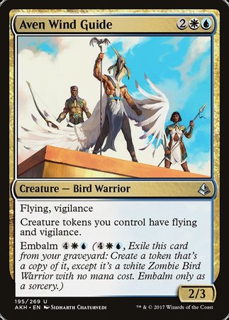 Aven Wind Guide [Amonkhet] | Dumpster Cat Games